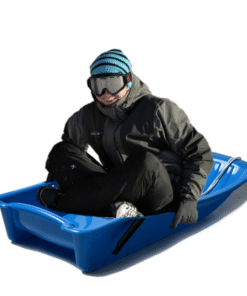 Spacious Plastic Kids / Adults Snow Sled