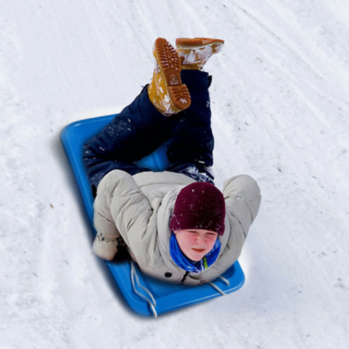 Spacious Plastic Kids / Adults Snow Sled - Image 3