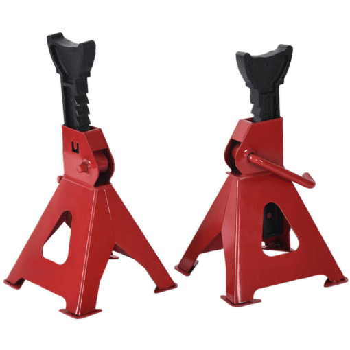 Heavy Duty 3 Ton Floor Car Jack Stand Set - Image 4