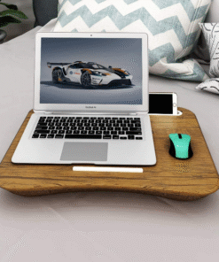 Premium Portable Wooden Laptop Lap Desk