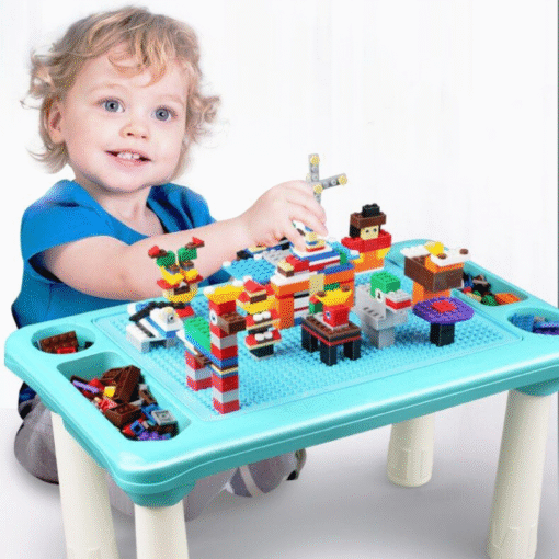 Kids Large Building Blocks Table - Image 3