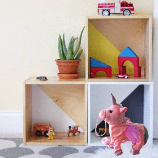 Kids' Realistic Walking Robot Unicorn Plush Toy - Image 3