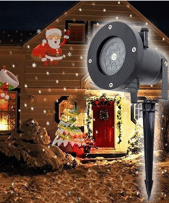 Animated Outdoor Christmas Holiday Laser Light Projector