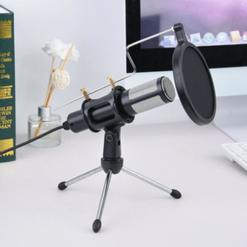 Premium PC Gaming USB Streaming Microphone With Stand