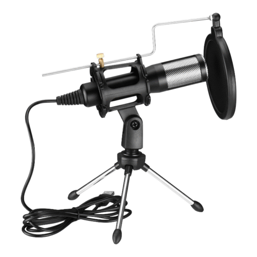 Premium PC Gaming USB Streaming Microphone With Stand - Image 2