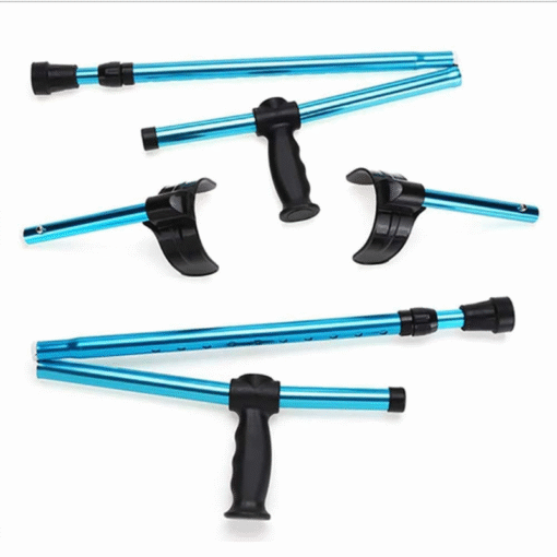 Lightweight Ergonomic Adjustable Forearm Crutches - Image 3