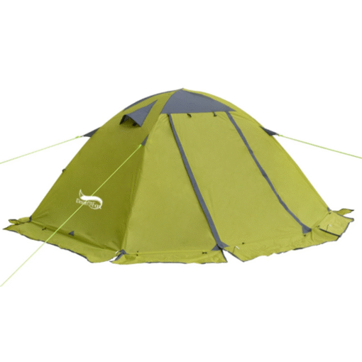 Heavy Duty Cold Weather Winter Camping Snow Tent - Image 6