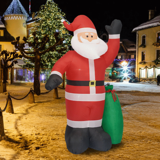 Giant Outdoor Inflatable Blow Up Christmas Santa Claus - Image 3