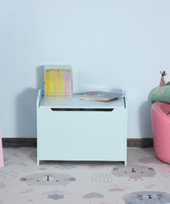 Kids Large Wooden Toy Storage Chest Box