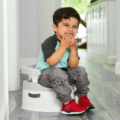 Kids Potty Training Chair Seat With Handles - Image 3