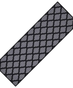 Power Loomed Trellis Hallway Carpet Runner Rug 59"