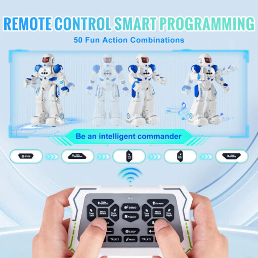 Kids Smart LED Dancing And Walking Robot Toy - Image 3