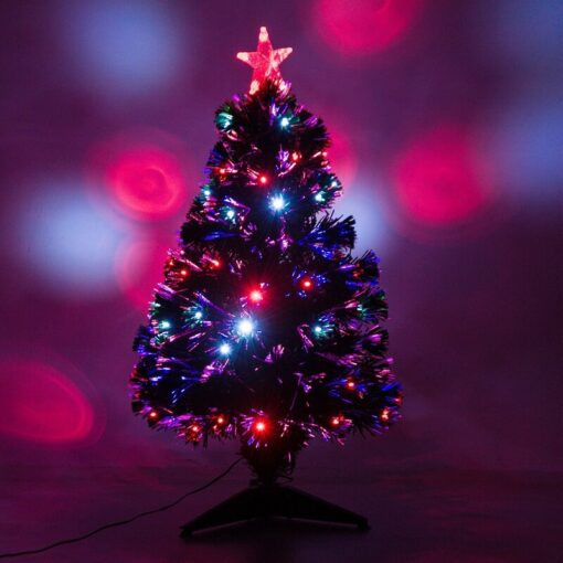 Festive Prelit Artificial Tabletop Christmas Tree - Image 3