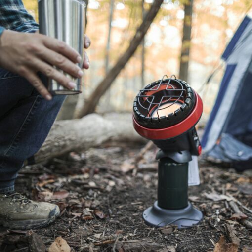 Portable Compact Indoor / Outdoor Natural Gas Propane Space Heater 3,800 BTU - Image 2