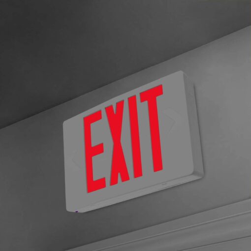 Powerful LED Emergency Safety Exit Lights 2 Pack - Image 3