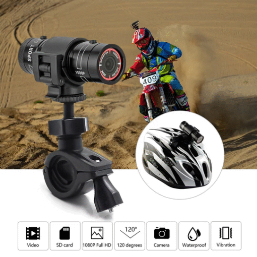 Helmet Mounted Camera For Motorcycles - Image 2