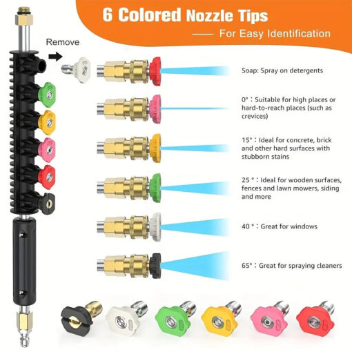 4000 PSI Telescoping High Pressure Washer Wand Set - Image 2