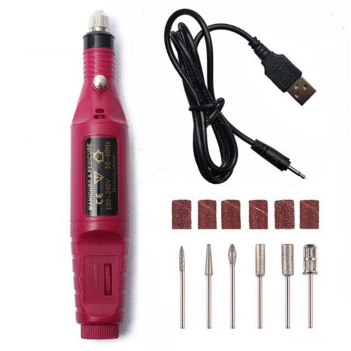 Portable Electric Nail File Drill Machine Kit - Image 19