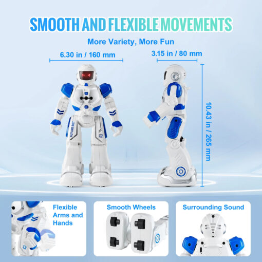 Kids Smart LED Dancing And Walking Robot Toy - Image 6