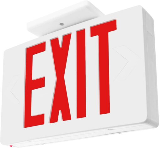 Powerful LED Emergency Safety Exit Lights 2 Pack - Image 6