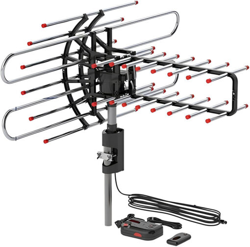 Outdoor Long Range 500+ Mile TV Antenna With UHF/VHF/FM Radio - Image 6