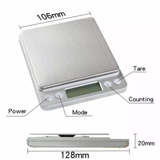Small Digital Food Scale Ounce OZ And Gram Scale - Image 8