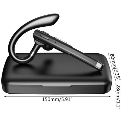 Trucker Dual Mic Wireless Bluetooth 5.1 Noise Cancelling Headset/Earpiece - Image 12