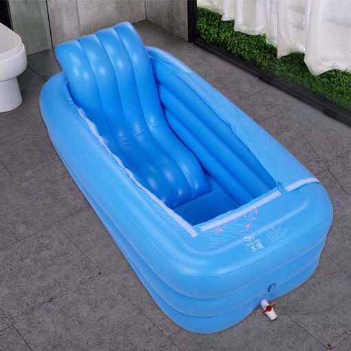 Large Portable Inflating Shower Bathtub For Adults - Image 4