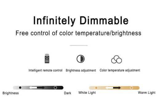 Nordic Minimalist Moon Acrylic LED Mount Ceiling Light - Image 5