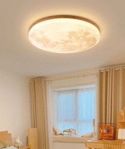 Nordic Minimalist Moon Acrylic LED Mount Ceiling Light