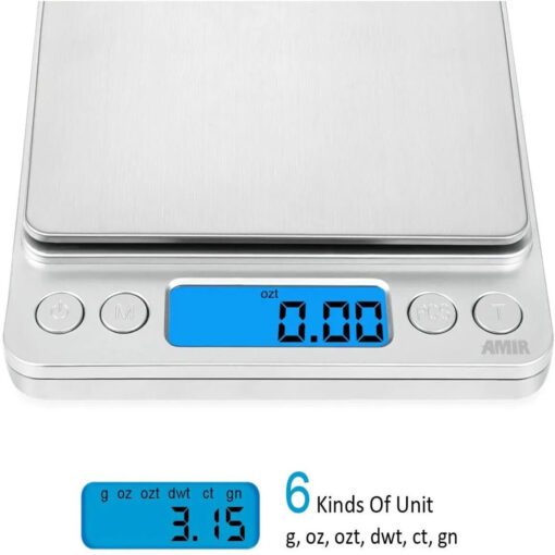 Small Digital Food Scale Ounce OZ And Gram Scale - Image 6