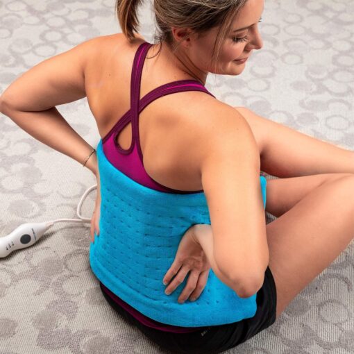 Powerful Full Coverage Neck And Shoulder Weighted Heating Pad - Image 2