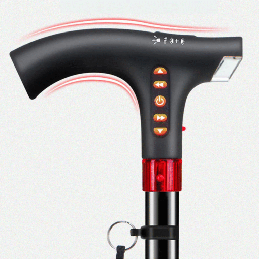 Intelligent walking stick for the elderly with LED light - Image 4