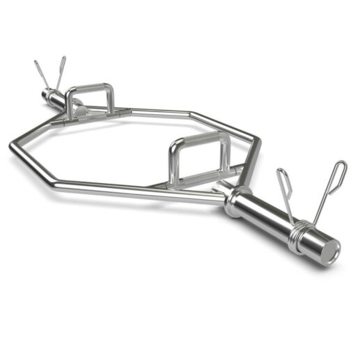 Heavy Duty Hexagon Deadlift Trap Shrug Bar - Image 6