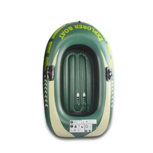 Inflatable Fishing Blow Up Row Boat River Raft - Image 3