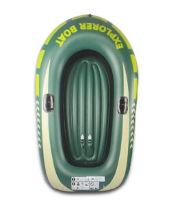 Inflatable Fishing Blow Up Row Boat River Raft
