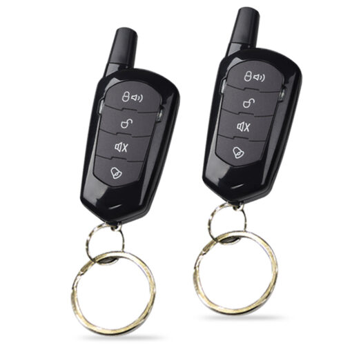 Universal Car Anti Theft Security Alarm System With Remotes - Image 5