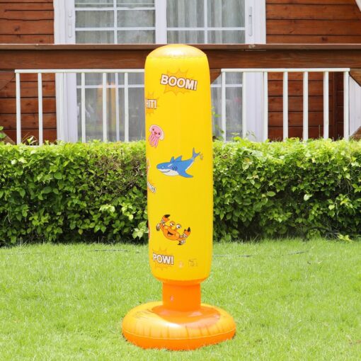 Kids Heavy Duty Standing Inflatable Punching Bag - Image 4