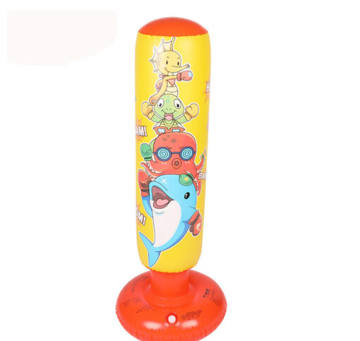 Kids Heavy Duty Standing Inflatable Punching Bag - Image 3