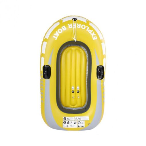 Inflatable Fishing Blow Up Row Boat River Raft - Image 4