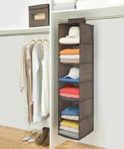 Large Hanging Closet Organizer Drawer Storage Shelves