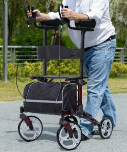 Upgraded Standing Upright Senior Straight Walker