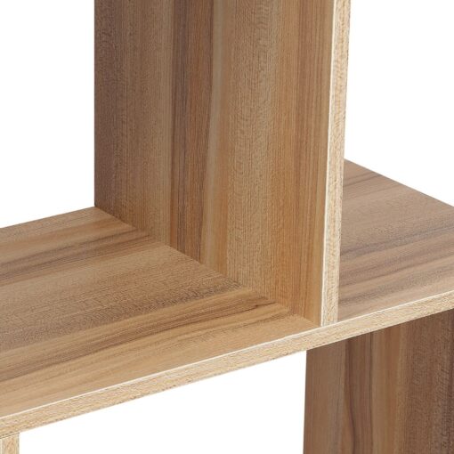 Large Standing Office Wood Book Organizer Storage Shelf 6 Cubes - Image 4