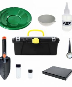 Ultimate Gold Mine Panning Equipment Supplies Kit 21 Pcs