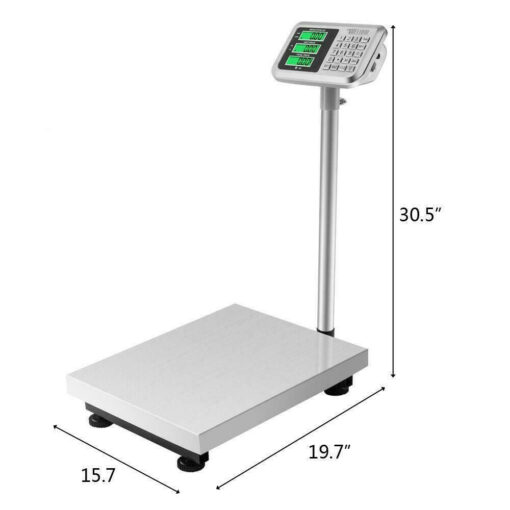 Large Industrial Mail Postal Shipping Floor Platform Scale - Image 3