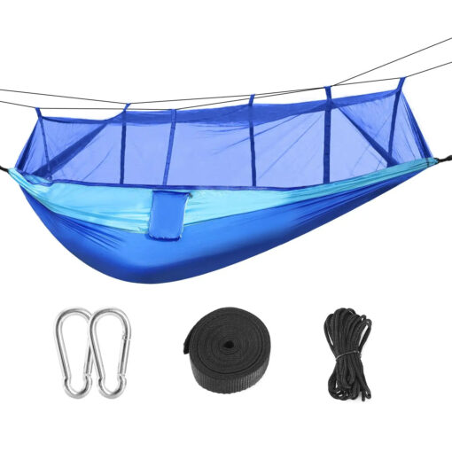 Portable Camping Travel Parachute Hammock With Mosquito Net - Image 6