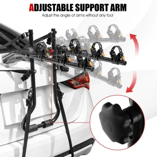 Premium Trunk Mounted Car Bike Holder Rack - Image 7