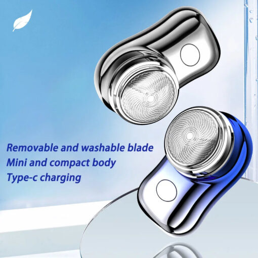 Portable USB Mini Electric Shaver pocket size - Image 3