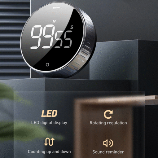 Premium Digital Kitchen Cooking Pomodoro Timer - Image 5