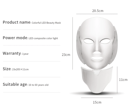 LED Light Therapy Acne Face Mask - Image 6